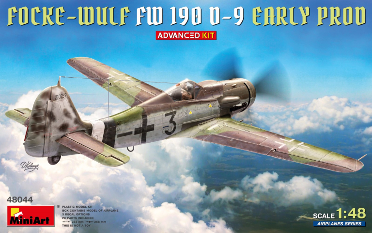 Focke-Wulf FW 190D-9 EARLY PROD. ADVANCED 1/48