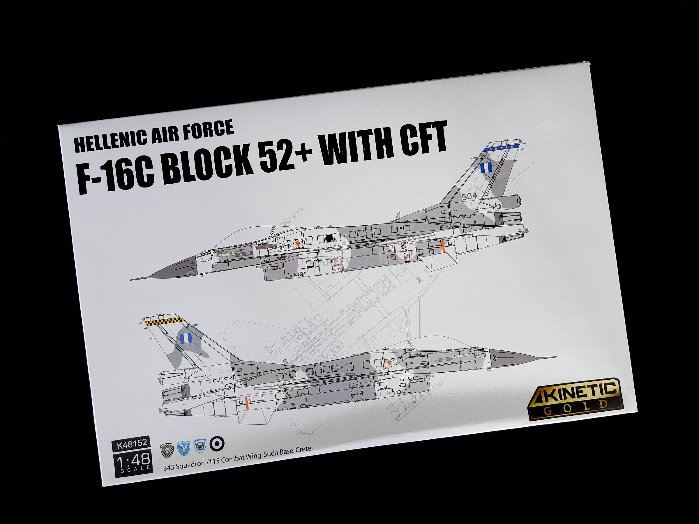 Hellenic Air Force F-16C Block 52+ with CFT 1/48