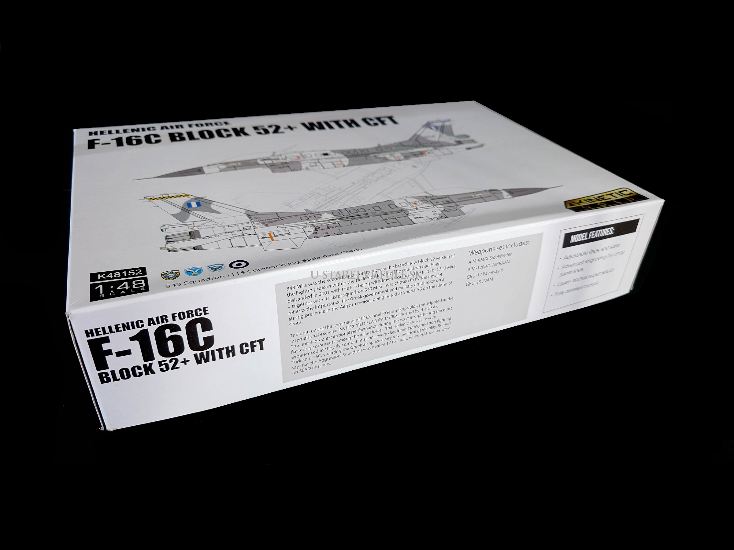 Hellenic Air Force F-16C Block 52+ with CFT 1/48