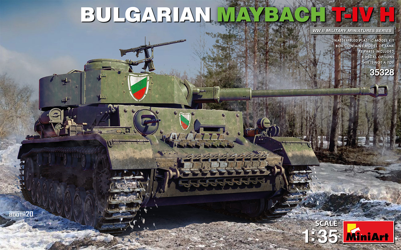 Bulgarian Maybach T-IV H 1/35 - rozbalený