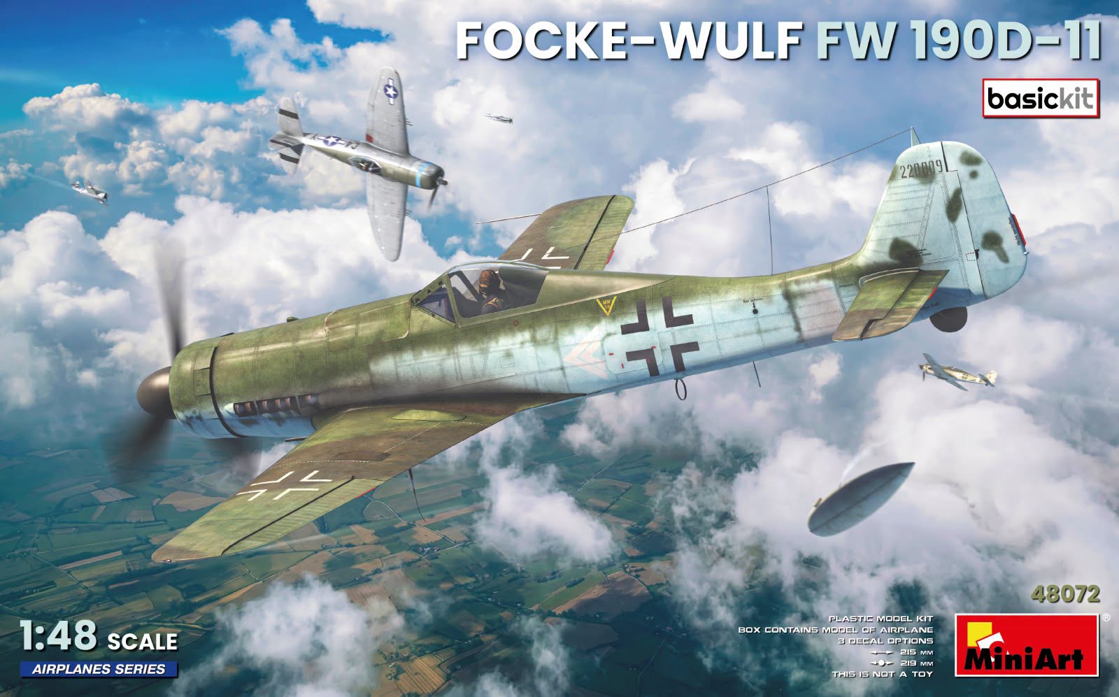 Focke-Wulf FW 190D-11 1/48 BASIC KIT