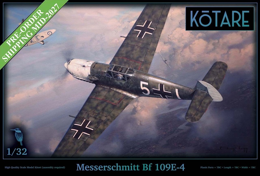 Messerschmitt Bf 109E-4 1/32
