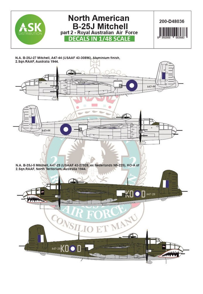 B-25J Mitchell part 2 - Royal Australian Air Force