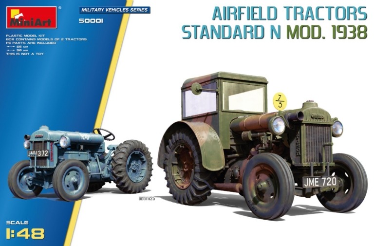 Airfield Tractors Standard N Mod. 1938 (2 kits) 1/48