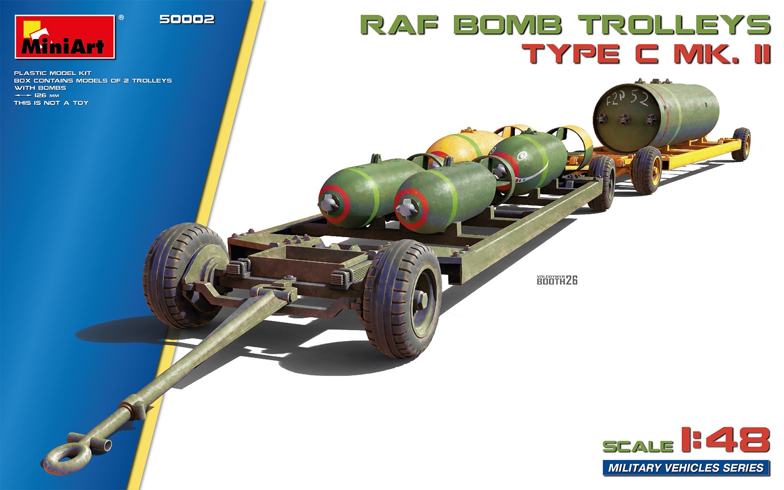 RAF Bomb Trolleys Type C Mk. II 1/48