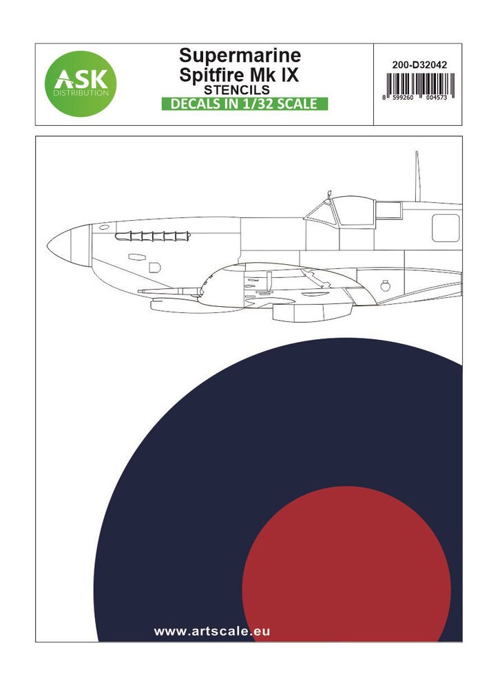 Spitfire Mk.IX - stencils