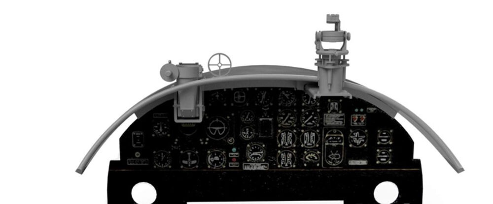 B-25 Mitchell -  Instrument Coaming with N-3B Sight & Astro Compass Mk.I