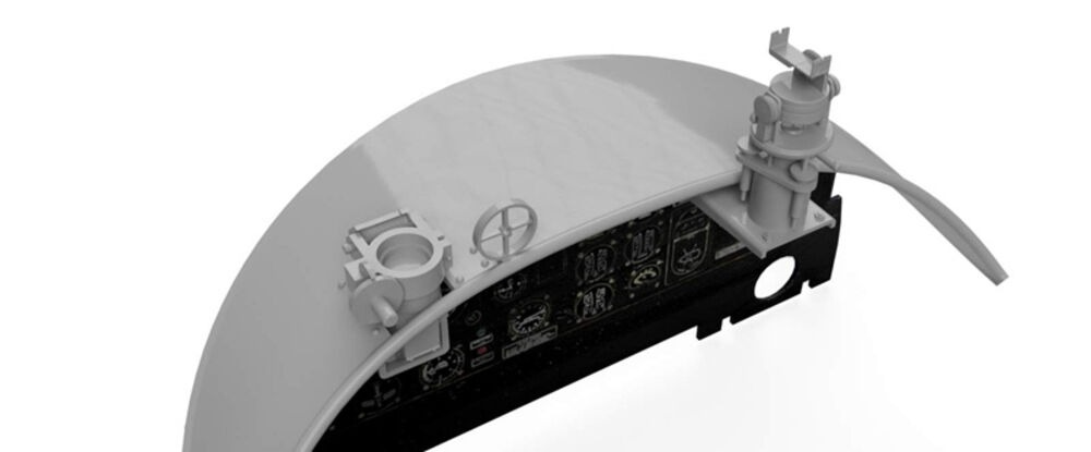 B-25 Mitchell -  Instrument Coaming with N-3B Sight & Astro Compass Mk.I