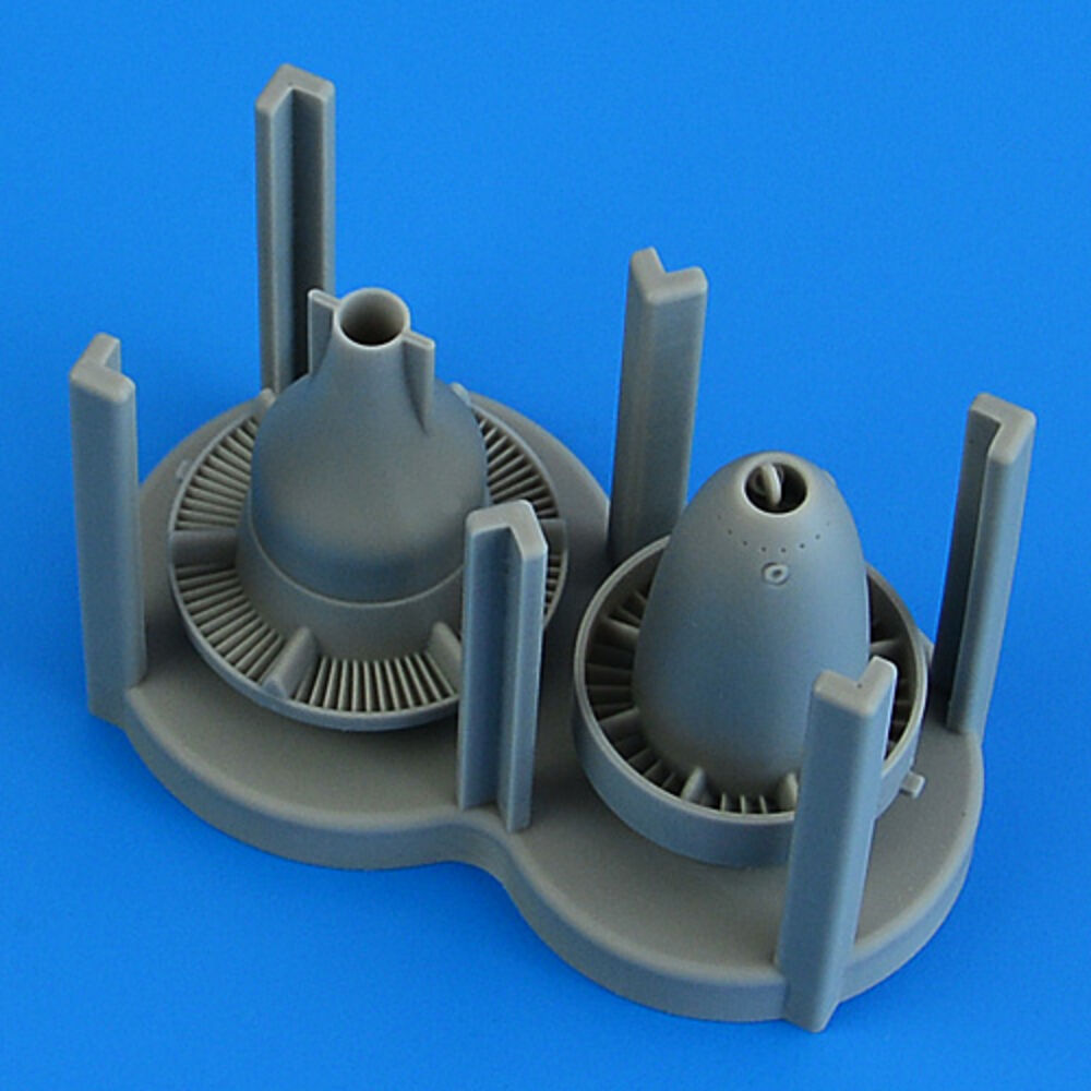 He 162A-1/2 detailed fan & engine turbine for Revell/Hobby 2000