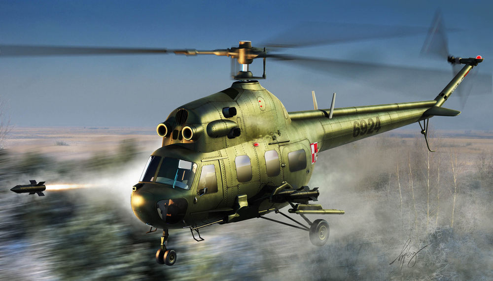 Mil mi-2URP Hoplite antitank variant