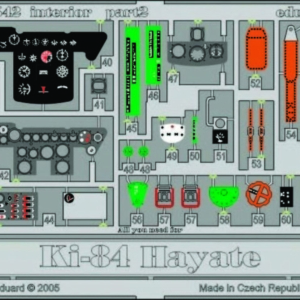 Ki-84 Hayate interior für Hasegawa Bausatz - Image 1
