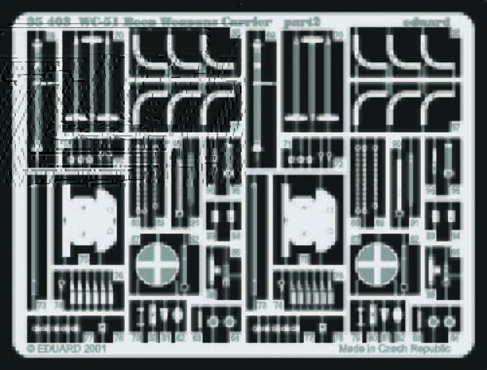 WC-51 Beep Weapons Carrier Fotoätzsatz