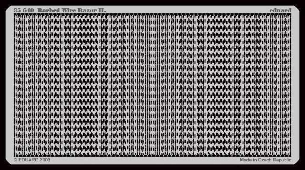 Stacheldraht Razor II. (8m) Fotoätzsatz