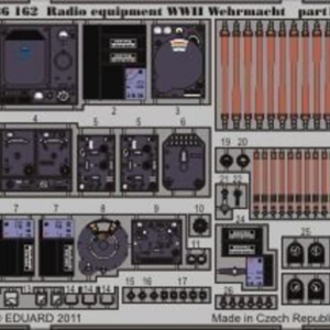 Radio equipment WWII Wehrmacht - colour - Image 1