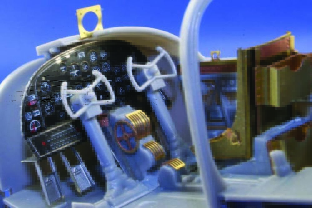B-25B Mitchell interior für Accurate Miniatures Bausatz