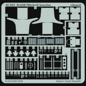 B-25B Mitchell interior für Accurate Miniatures Bausatz – Obrázok 8