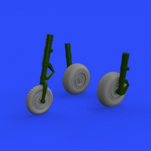 Me 262 wheels for Airfix - Image 1