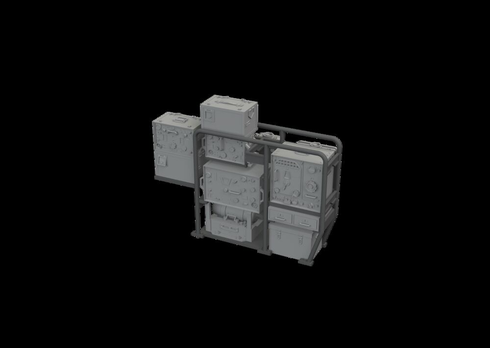 Sd.Kfz. 251/6 Ausf. C radio equipment PRINT DRAGON