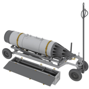 Rocket launcher B-8M1 and loading cart - Image 3