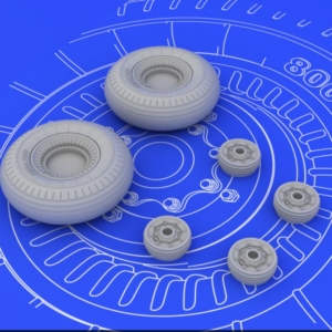 II-2 Shturmovik wheels for Tamiya - Image 3