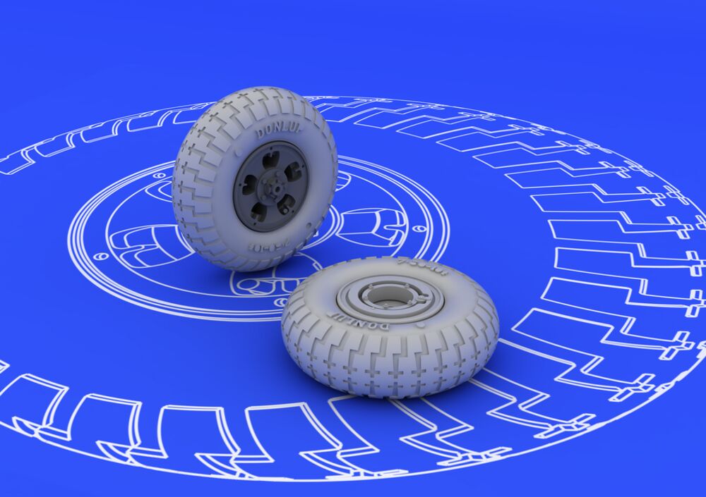 Spitfire wheels - 5 spoke for Eduard