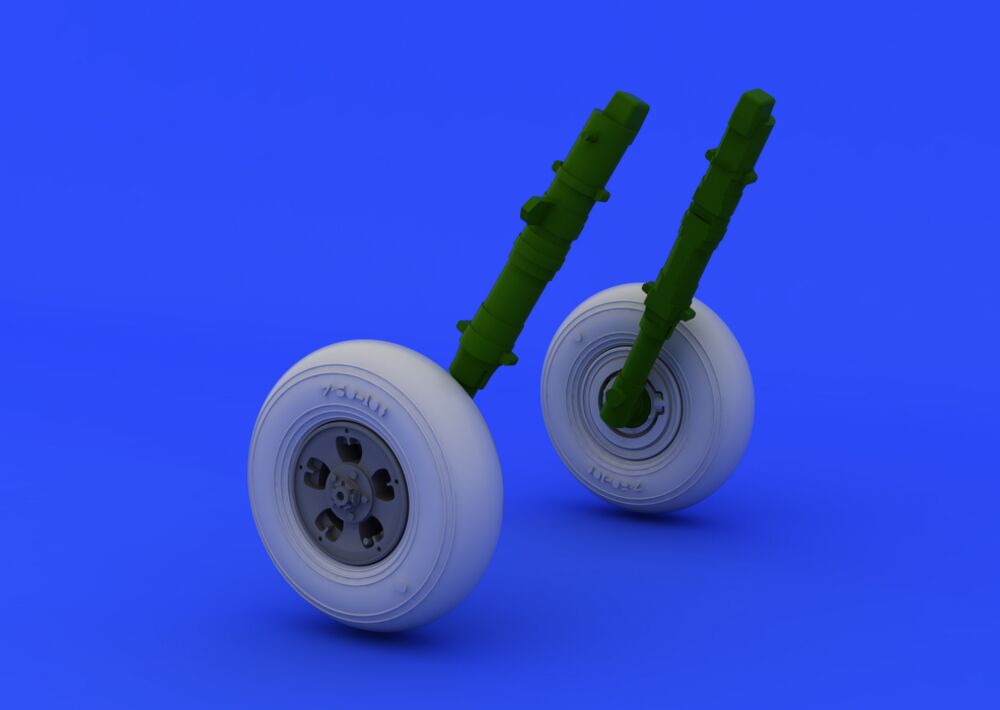 Spitfire wheels - 5 spoke for Eduard