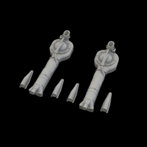 P-38F/G superchargers for Tamiya - Image 1