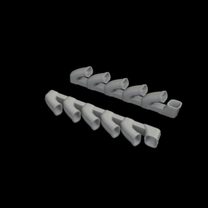 Il-2 exhaust stacks for Tamiya - Image 2
