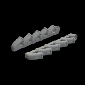 Il-2 exhaust stacks for Tamiya - Image 1