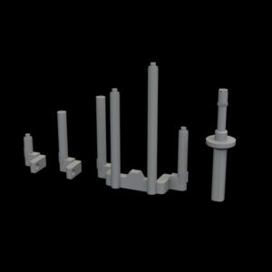 P-38J gun barrels PRINT for TAMIYA - Image 3