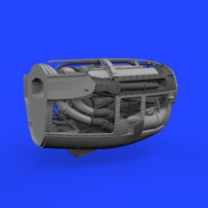 P-38J right engine PRINT 1/48 TAMIYA - Image 3