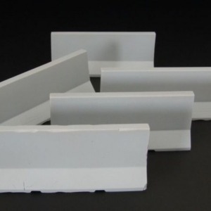 Modern concrete road barriers - Image 1