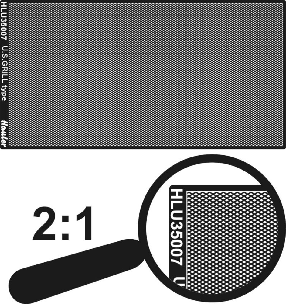 engraved plate-U S GRILL type