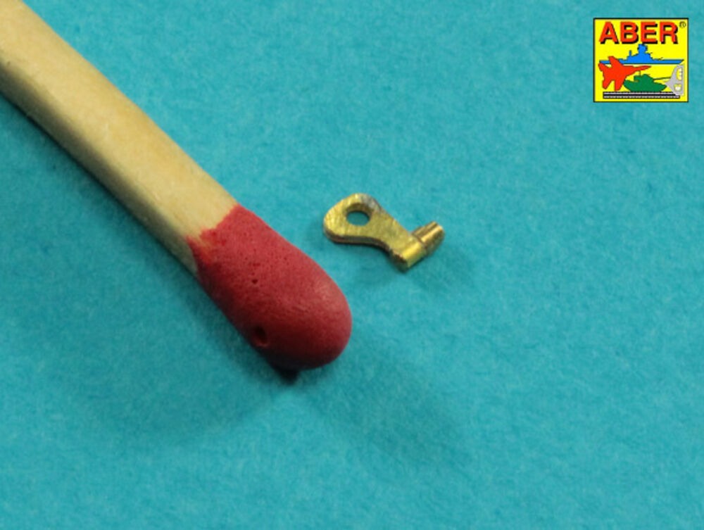 One wing nuts for German vehicles PE nuts with turned bolt x 26 pcs.