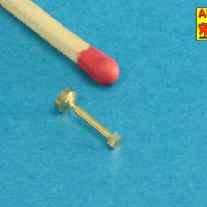 Turned imitation of Hexagonal bolts 1,6 x  6,0 mm x 25 pcs. - Image 3