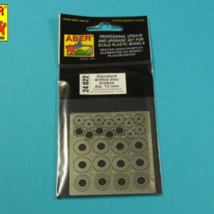 Standard drilled discs 13mm - Image 3