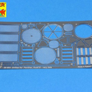 Grilles for Sd.Kfz.171 Panther Ausf.G late model - Image 3
