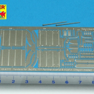 Front fenders for Panther Ausf.A/D - Image 3