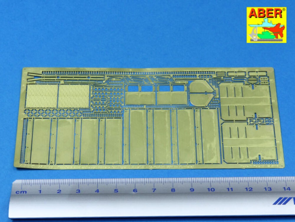 Fenders and exhaust covers for Tiger I (for early model in Africa)