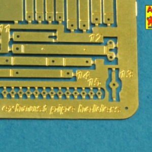 Exhaust holders for Panther D A & G early, Jagdpanther G1 & G2 early - Image 4