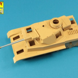 Germ.75mm barrel for KwK 40L/48 with early model muzzle brake for Pz.Kpfw.iV,Ausf.G late-Ausf.H - Image 4