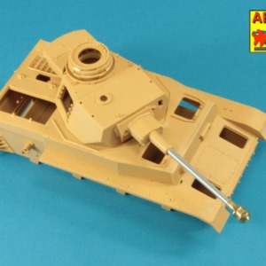 Germ.75mm barrel for KwK 40L/48 with early model muzzle brake for Pz.Kpfw.iV,Ausf.G late-Ausf.H - Image 5