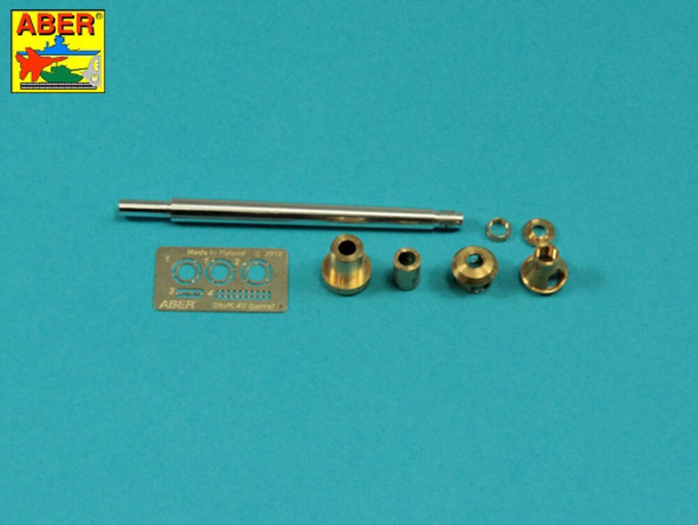 German StuK.40 L/48 7,5 cm Barrel with final muzzle brake for Stug.III, Ausf G final &Stug.IV late