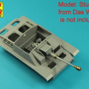German StuK.40 L/48 7,5 cm Barrel with final muzzle brake for Stug.III, Ausf G final &Stug.IV  late - Image 24