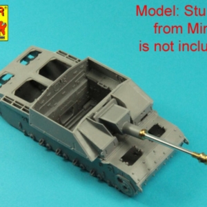 German StuK.40 L/48 7,5 cm Barrel with final muzzle brake for Stug.III, Ausf G final &Stug.IV  late - Image 25