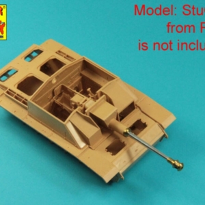 German StuK.40 L/48 7,5 cm Barrel with final muzzle brake for Stug.III, Ausf G final &Stug.IV  late - Image 1