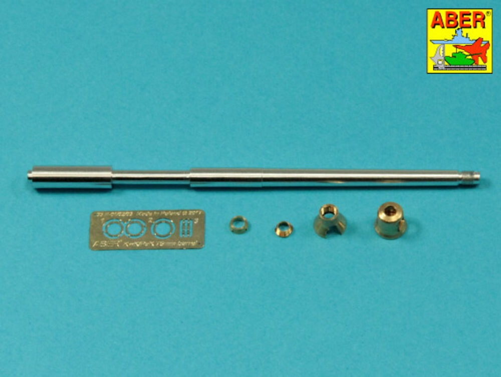 Germ.75mm barrel for KwK40L/43 with early model muzzle brake for Pz.Kpfw.VI, Ausf.G
