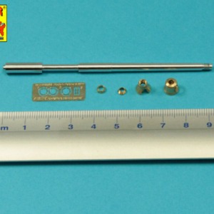 Germ.75mm barrel for KwK40L/43 with early model muzzle brake for Pz.Kpfw.VI, Ausf.G - Image 3