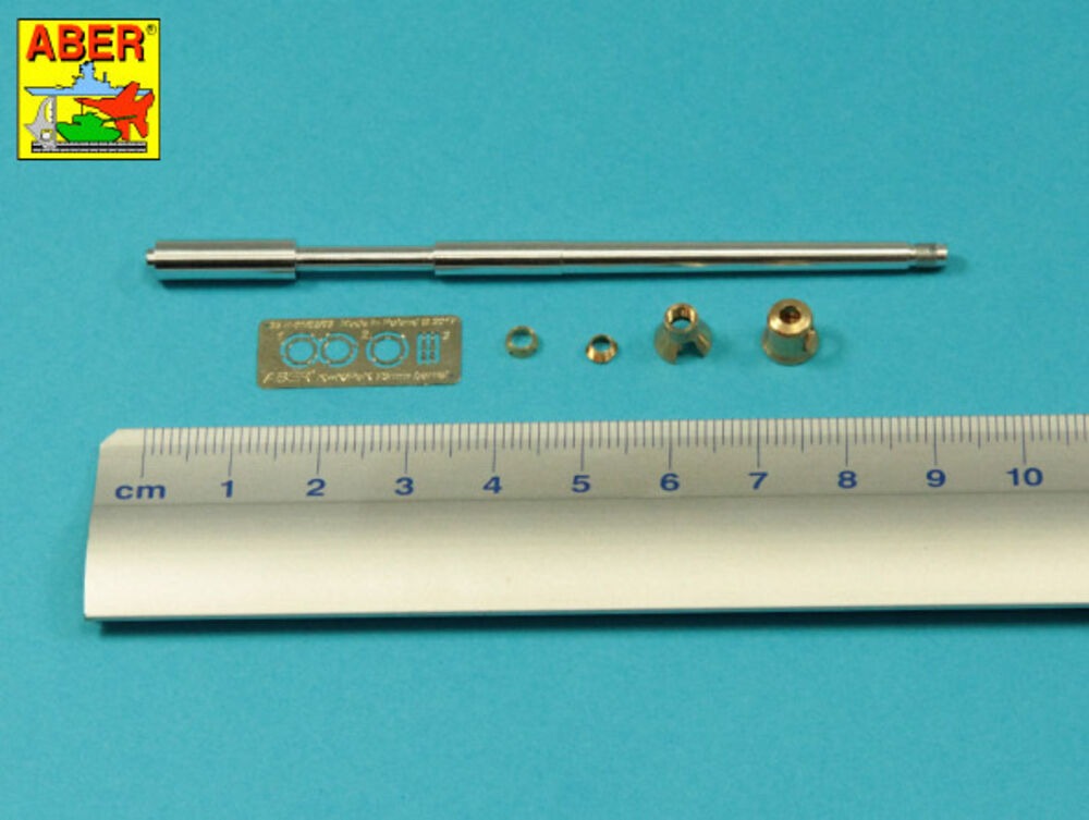 Germ.75mm barrel for KwK40L/43 with early model muzzle brake for Pz.Kpfw.VI, Ausf.G