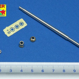 Germ.75mm barrel single baffle muzzle for Pz VI F2 - Image 4